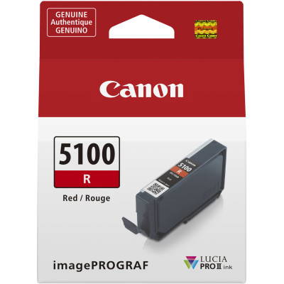 Originálny atrament Canon PFI-5100R (6958C001), červený
