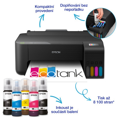 Atramentová tlačiareň Epson EcoTank L1230 (C11CJ70402)