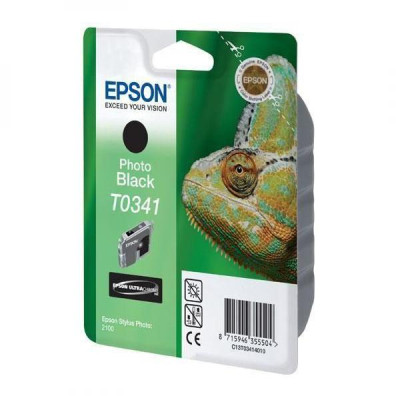 Originálny atrament Epson T0341 (C13T034140), photo čierny, 628 strán (17 ml)
