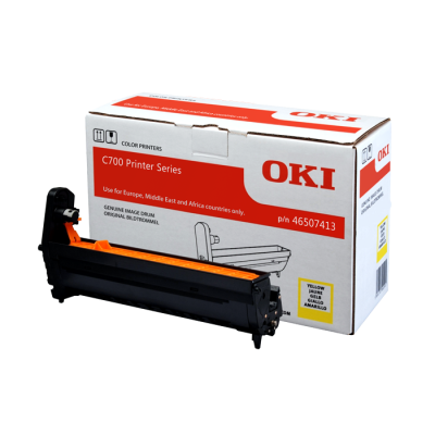 Originálny valec Oki C712 (46507413), žltý, 30000 strán