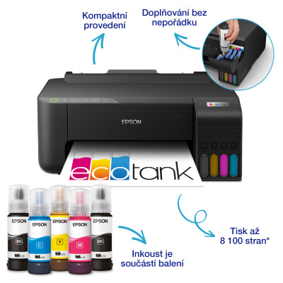Atramentová tlačiareň Epson EcoTank L1270 (C11CJ71407)