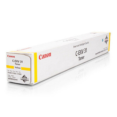 Canon C-EXV31Y (2804B002), originálny toner, žltý