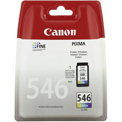 Originálny atrament Canon CL-546 (8289B001), farebný, 8 ml