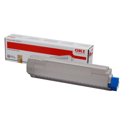 Originálny toner Oki MC861 (44059253), žltý, 10000 strán