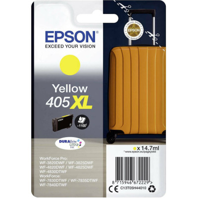 Originálny atrament Epson T05H4 (C13T05H44010, 405XL), žltý, 14,7 ml, XL