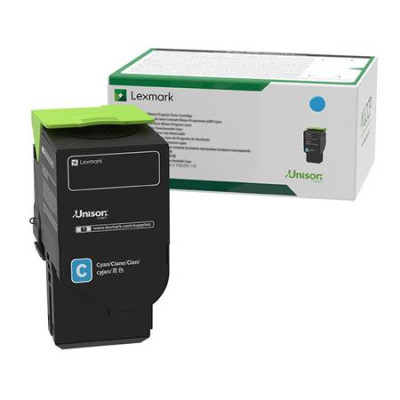Originálny toner Lexmark 78C2UC0 (78C2UCE, 78C0U20), azúrový, 7000 strán