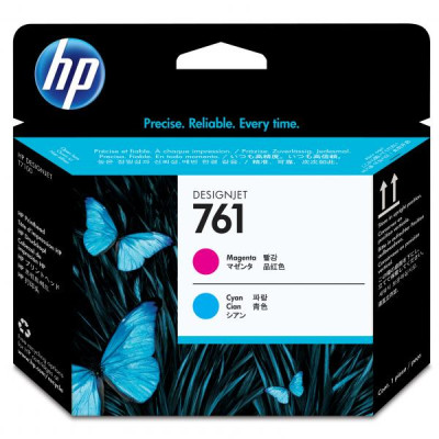 Originálna tlačová hlava HP CH646A (761), purpurová/azúrová