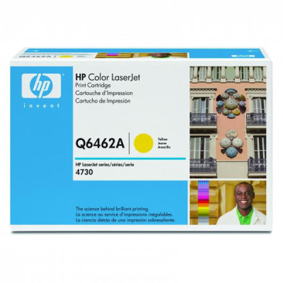 Originálny toner HP Q6462A (644A), žltý, 12000 strán