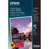 Epson Matte Paper Heavyweight, C13S041256, foto papier, matný, silný typ biely, A4, 167 g/m2, 50 ks