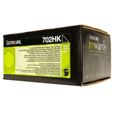 Originálny toner Lexmark 70C2HK0 (70C2HKE), čierny, 4000 strán