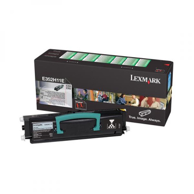 Originálny toner Lexmark E352H11E, čierny, 9000 strán
