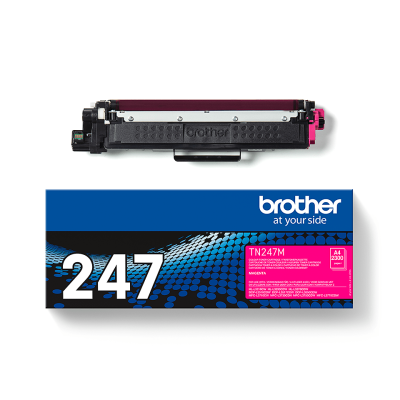 Brother TN-247M, originálny toner, purpurový