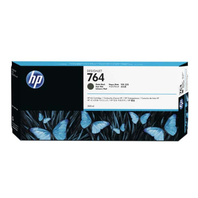 Originálny atrament HP C1Q16A (764), matne čierny, 300 ml