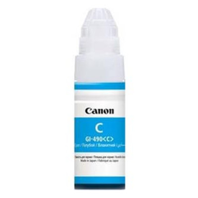 Originálny atrament Canon GI-490C (0664C001), azúrový, 7000 strán (70 ml)