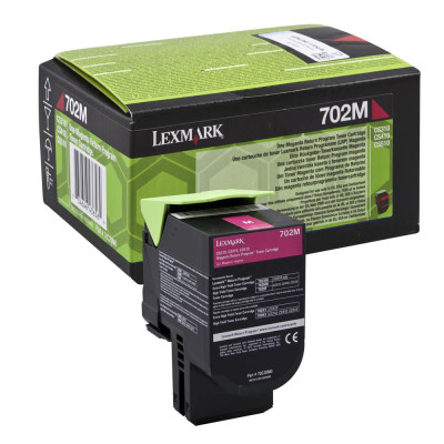 Originálny toner Lexmark 70C20M0 (70C20ME), purpurový, 1000 strán