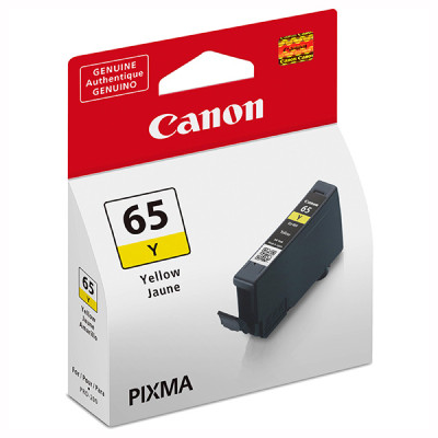 Originálny atrament Canon CLI-65Y (4218C001), žltý, 12,6 ml