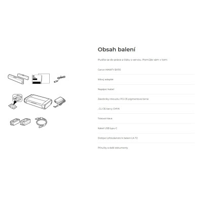 Atramentová tlačiareň Canon MAXIFY BX110 (7069C026)