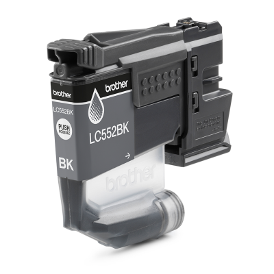 Brother LC-552BK, originálny atrament, čierny