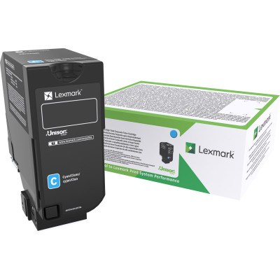 Lexmark 71C2HC0 (71C0H20), originálny toner, azúrový