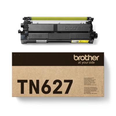 Brother TN-627Y, originálny toner, žltý