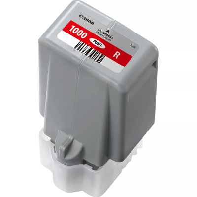 Originálny atrament Canon PFI-1000R (0554C001), červený, 5355 strán (80 ml)