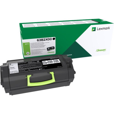 Originálny toner Lexmark 63B2X00 (53B0XA0), čierny, 45000 strán