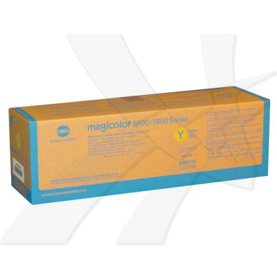 Originálny toner Konica Minolta A06V252, žltý, 6000 strán