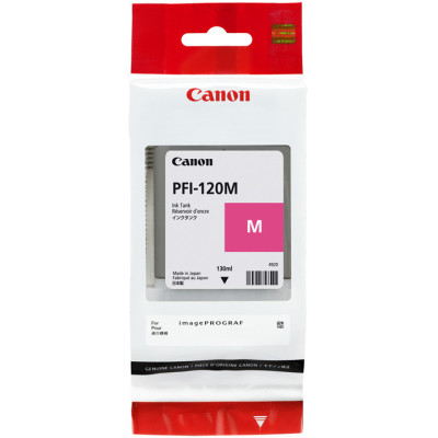 Originálny atrament Canon PFI-120M (2887C001), purpurový, 130 ml