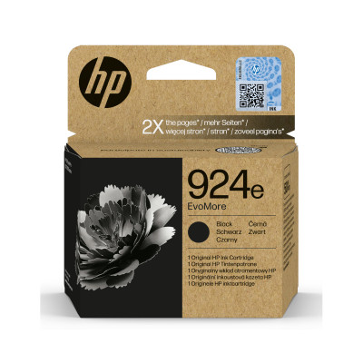 Originálny atrament HP 4K0V0NE (924e), čierny, 1000 strán