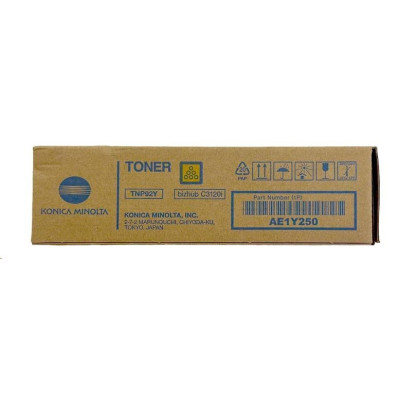 Originálny toner Konica Minolta TNP-92Y (AE1Y250), žltý, 4000 strán