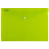 Zakladacie puzdro s cvokom - A4, limetkovo zelené