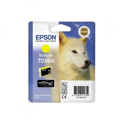 Originálny atrament Epson T0964 (C13T09644010), žltý, 13 ml