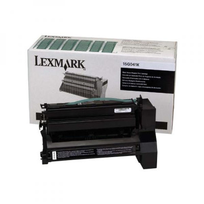 Originálny toner Lexmark 15G041K, čierny, 6000 strán