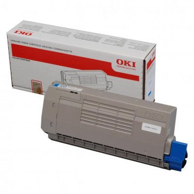 Originálny toner Oki C710 (44318607), azúrový, 11500 strán
