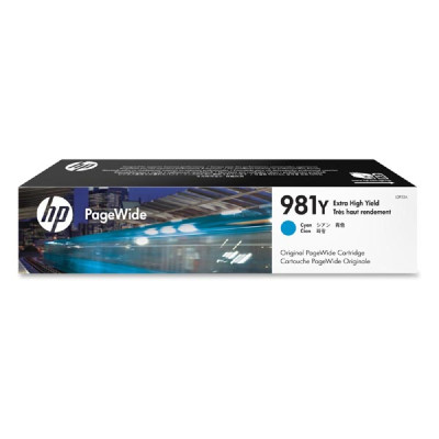 Originálny atrament HP L0R13A (981Y), azúrový, 16000 strán (185 ml)