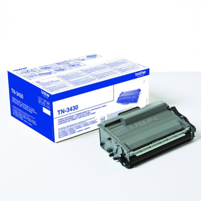 Originálny toner Brother TN-3430Bk, čierny, 3000 strán