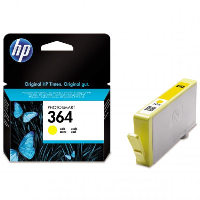 Originálny atrament HP CB320EE (364), žltý, 3 ml