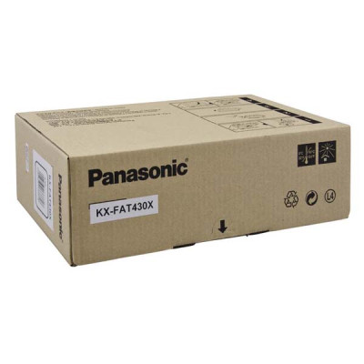 Originálny toner Panasonic KX-FAT430X, čierny, 3000 strán