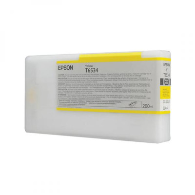 Originálny atrament Epson T6534 (C13T653400), žltý, 200 ml