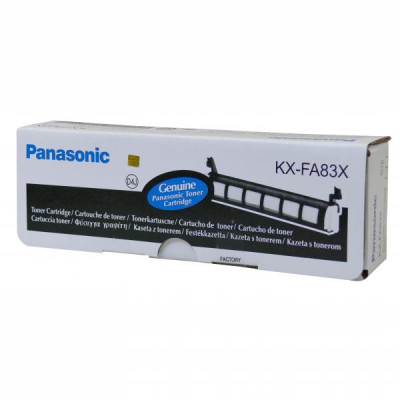 Originálny toner Panasonic KX-FA83X, čierny, 2500 strán