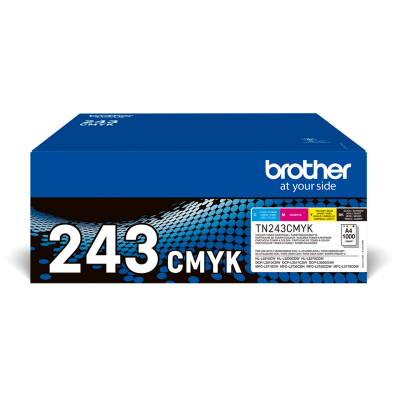 Brother TN-243CMYK, originálny toner, CMYK, 4-pack