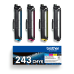 Brother TN-243CMYK, originálny toner, CMYK, 4-pack
