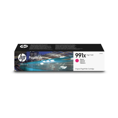 Originálny atrament HP M0J94AE (991X), purpurový, 16000 strán (187ml), XL