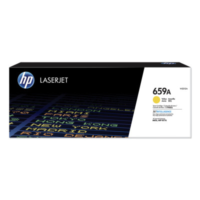 Originálny toner HP W2012A (659A), žltý, 13000 strán