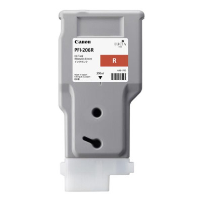 Originálny atrament Canon PFI-206R (5309B001), červený, 300 ml