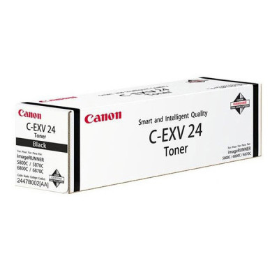 Canon C-EXV24Bk (2447B002), originálny toner, čierny