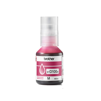 Originálny atrament Brother BT-D100M, purpurový, 5000 strán (48,8 ml)