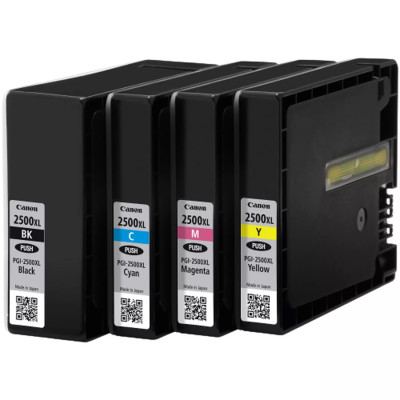Originálny atrament Canon PGI-2500CMYK XL (9254B010), CMYK, 4-pack