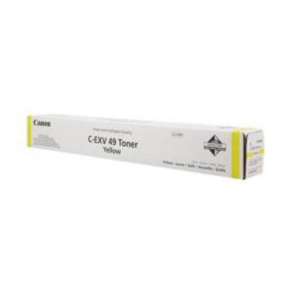 Originálny toner Canon C-EXV49Y (8527B002), žltý, 19000 strán