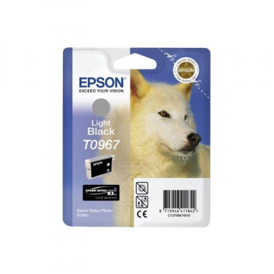 Originálny atrament Epson T0967 (C13T09674010), svetlo čierny, 13 ml